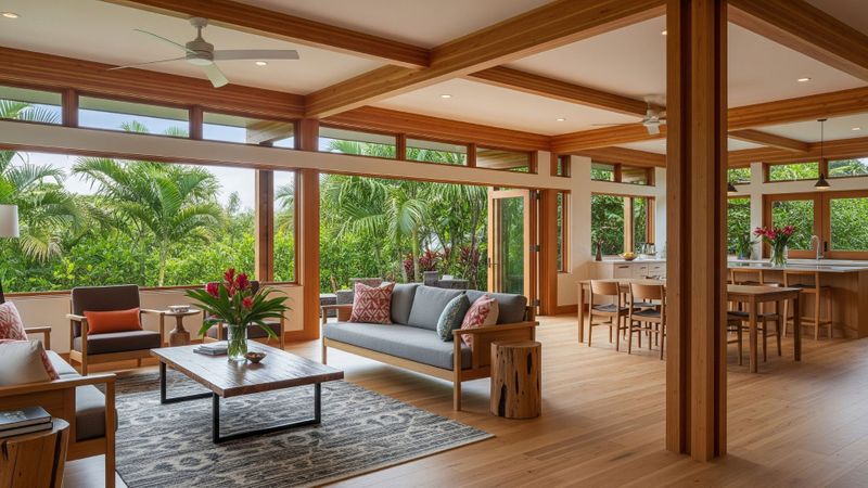 Open concept home.