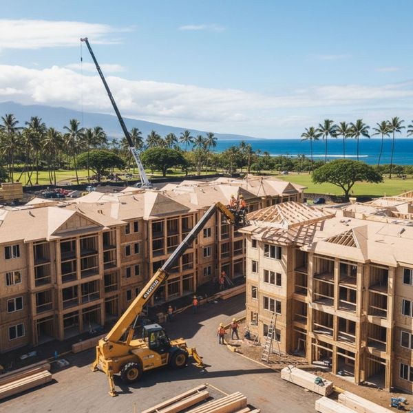 large multifamily building project near the ocean large multifamily building project near the ocean