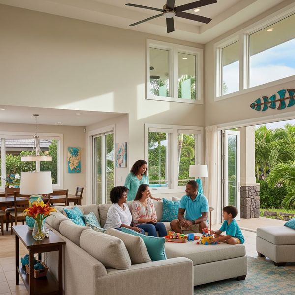 Hawaii family home. Hawaii family home.