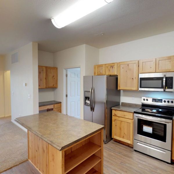 kitchen in apartment