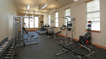 Gateway North Apartments fitness center Gateway North Apartments fitness center