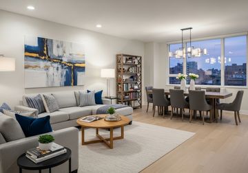 open-concept apartment 