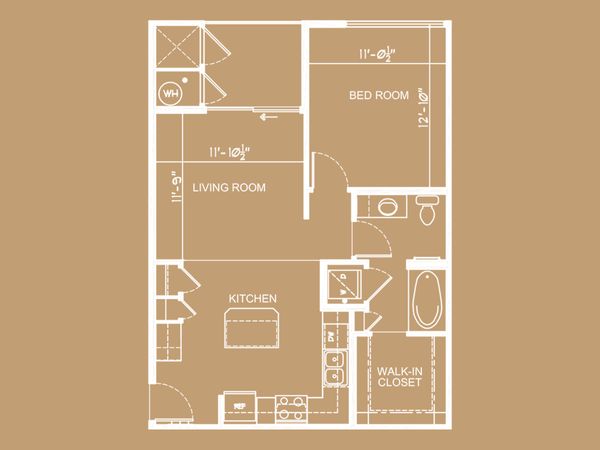 The Telluride floor plan.