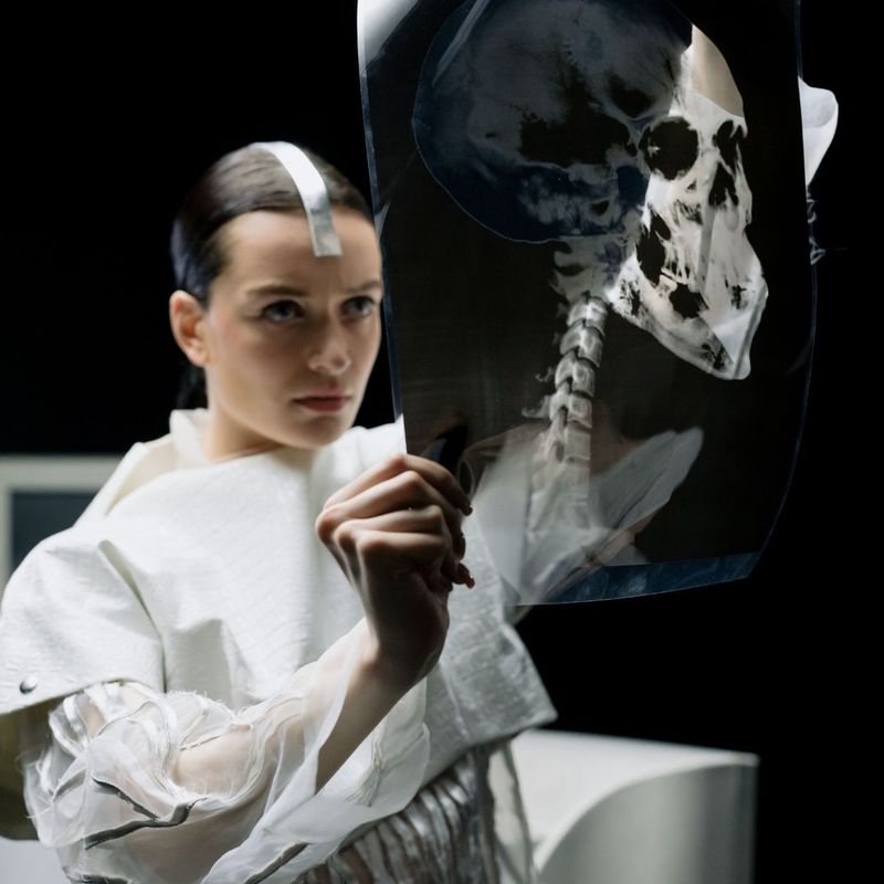 woman an xray