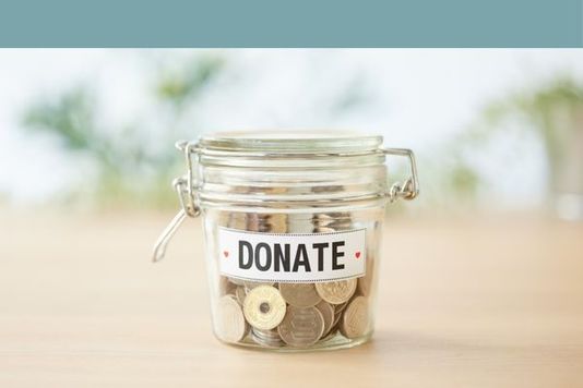 donations in a jar