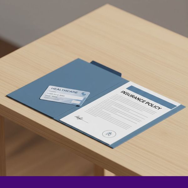 An image of an official Medicare card placed next to a private Medigap insurance policy folder, symbolizing how the two work together. An image of an official Medicare card placed next to a private Medigap insurance policy folder, symbolizing how the two work together.