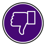 thumbs down icon