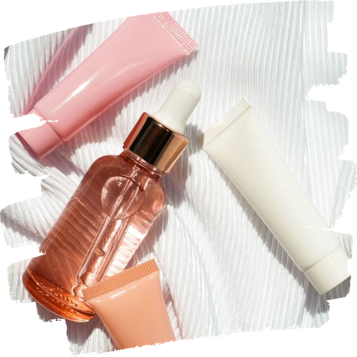 Beauty product collection. Beauty product collection.