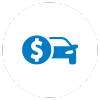 icon of car sale