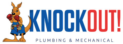Knockout Plumbing & Mechanical Logo