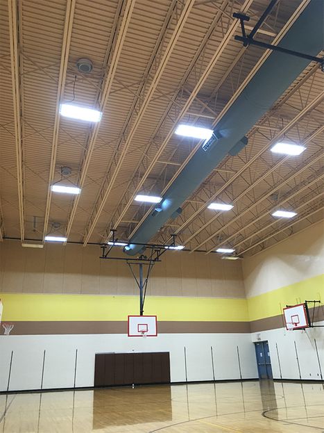 Gym lighting