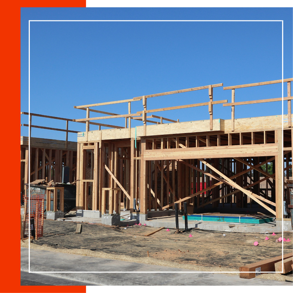 house framing. 