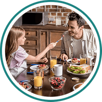 Even breakfast is better with AC