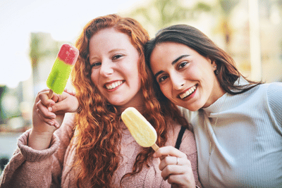 2 ladies staying cool.png