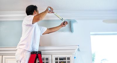 painting interior wall