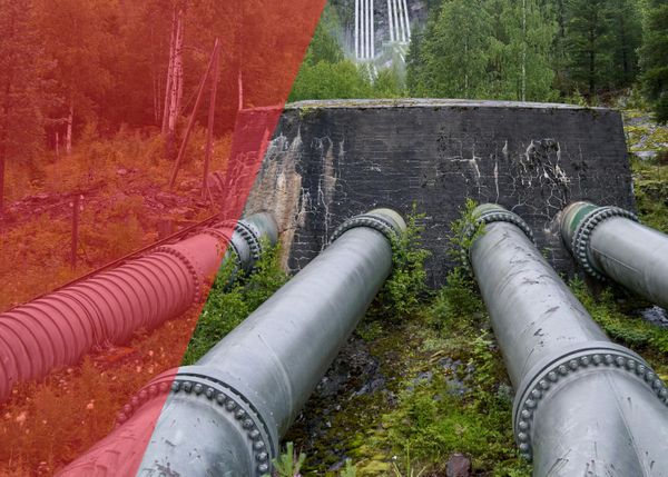sewer pipes