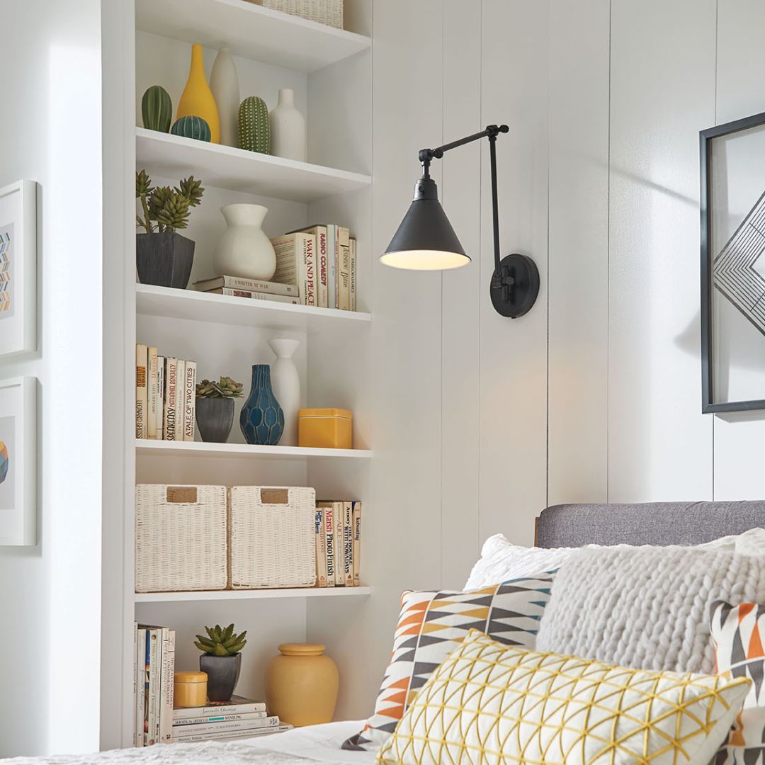 sconce by bed sconce by bed