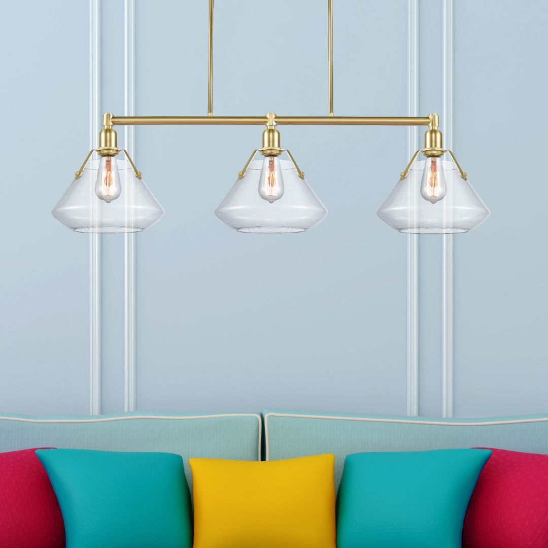 pendant above colorful couch pendant above colorful couch