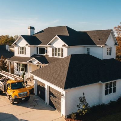 house with a new roof