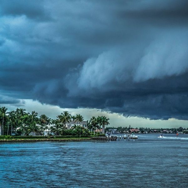 Hurricane in Florida.