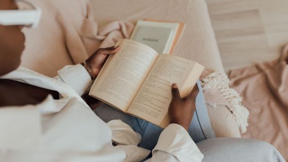 person reading