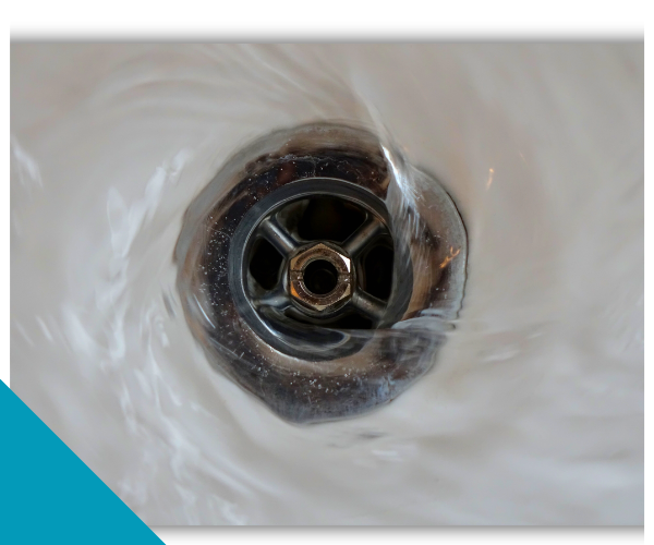 unclogged drain