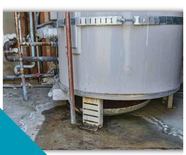 leaking hot water heater 