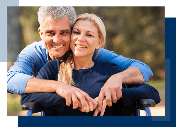 Image of two happy people