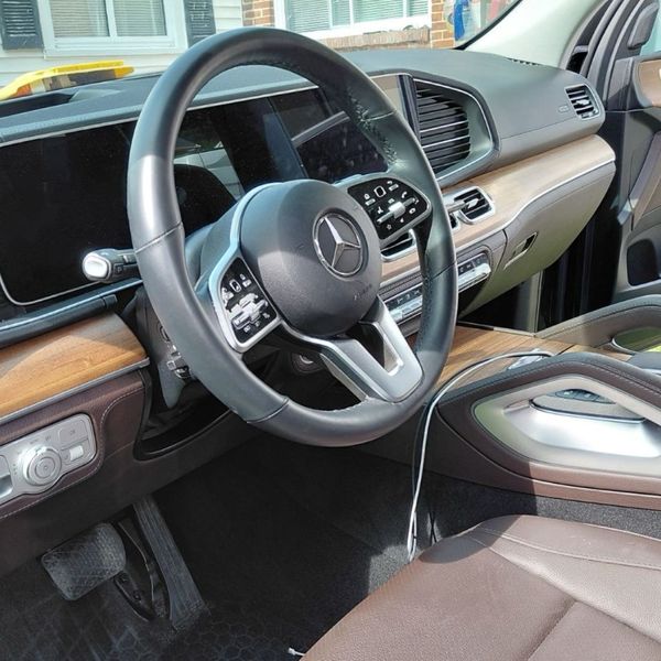 steering wheel of a vehicle