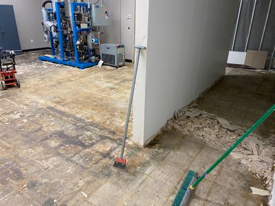 CBDLabBefore Epoxy Flooring Installation