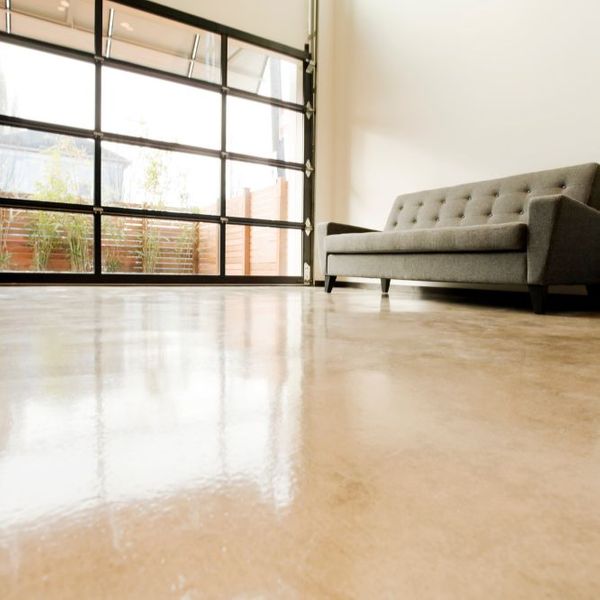 Concrete floor