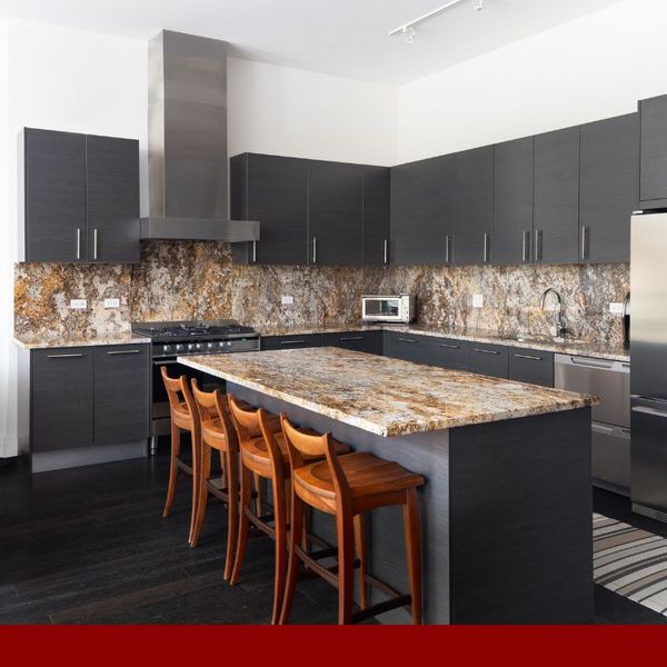 kitchen with countertop