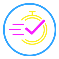 fast clock icon