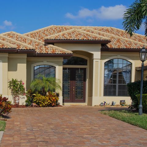 Spanish style home exterior 