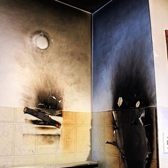 kitchen fire damage