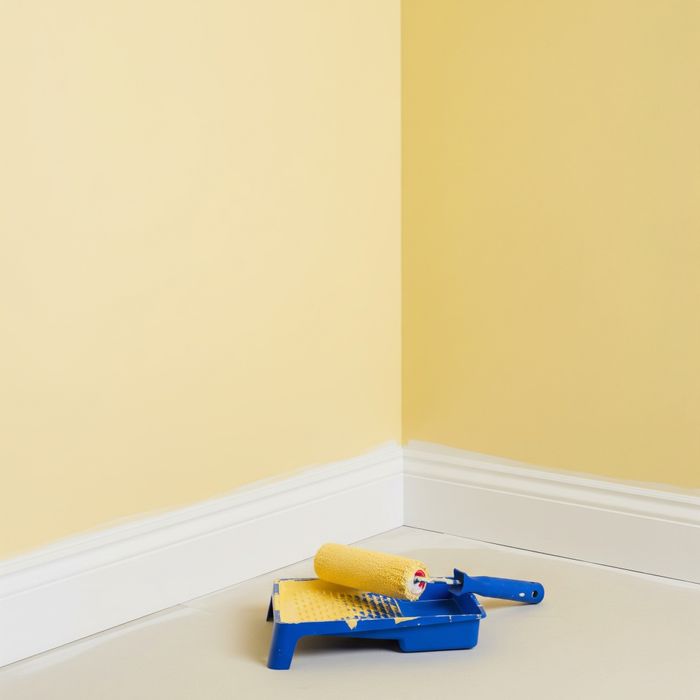 A freshly repaired and painted wall, showing the final stage of restoration. Our Fire Damage Restoration Process4.jpeg