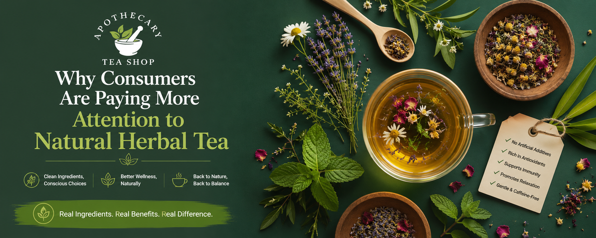 Why Consumers Are Paying More Attention to Natural Herbal Tea