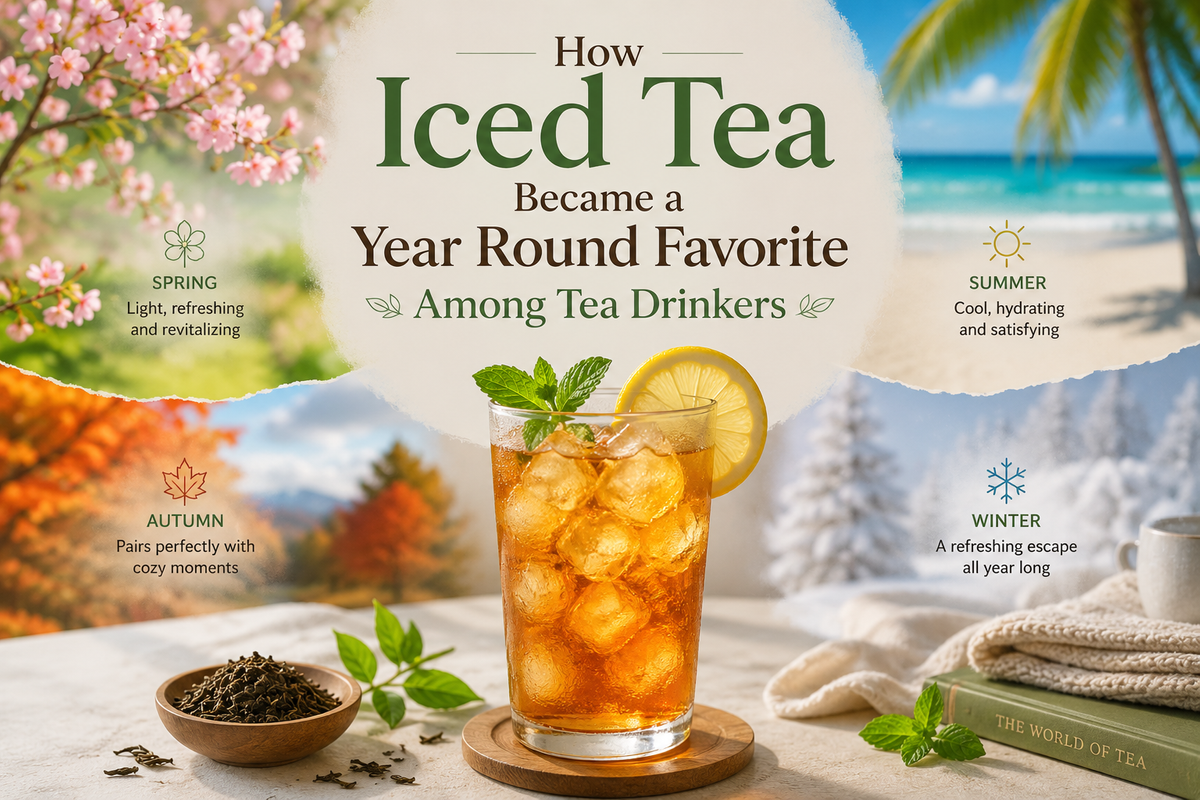 How Iced Tea Became a Year Round Favorite Among Tea Drinkers