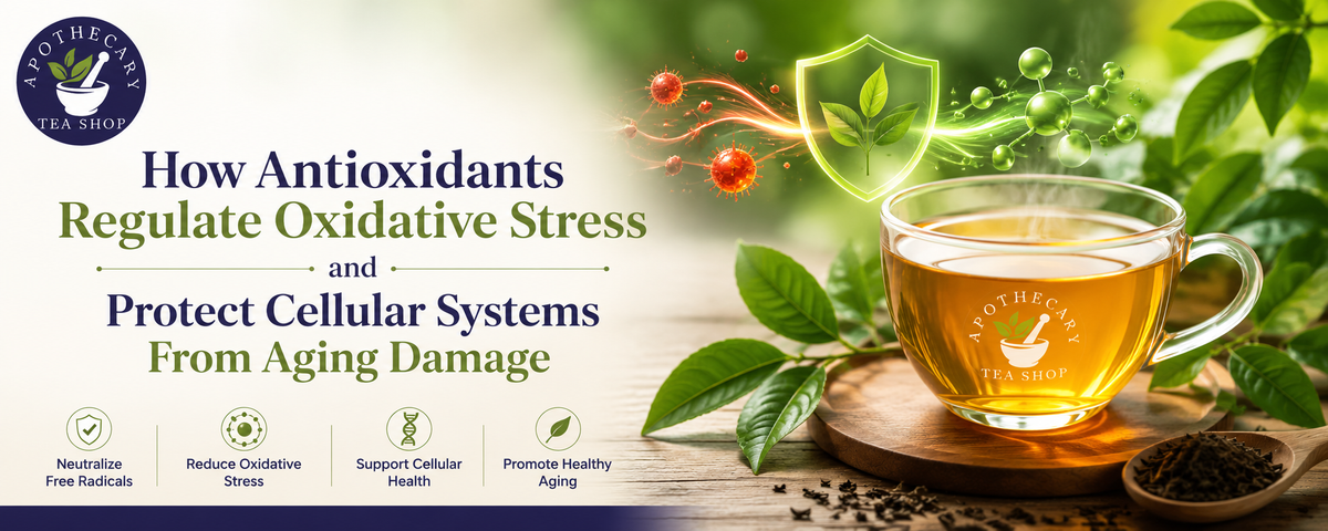 How Antioxidants Regulate Oxidative Stress and Protect Cellular Systems From Aging Damage