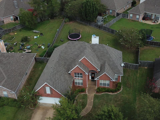 New roof on home