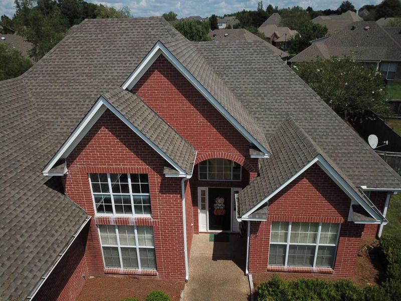 New roof on home