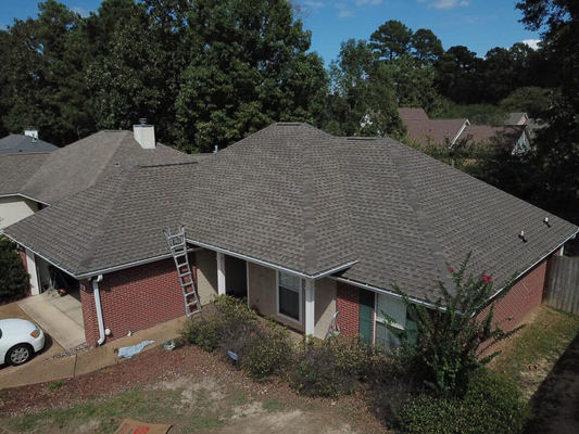 New roof on home