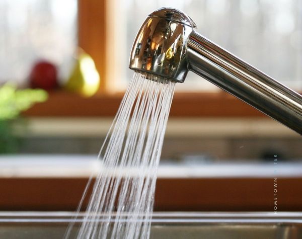Water faucet. Water faucet.