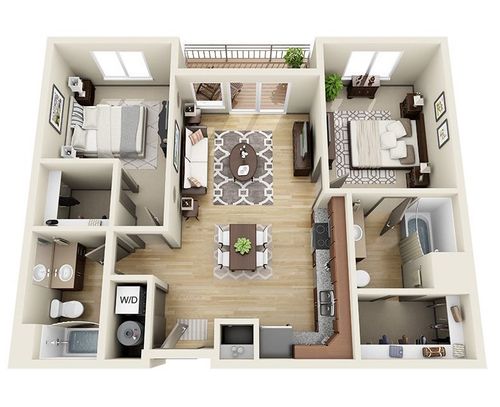 Gallery Flats_Unit Plan 2BR-A - 3D for Web.jpg