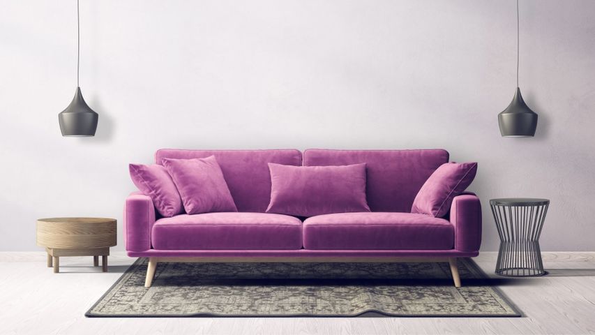 pink couch pink couch