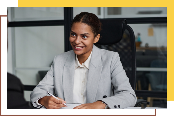 image of a business woman