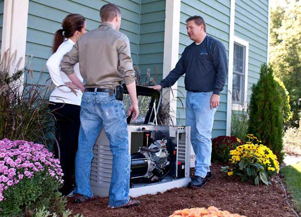 Photo of a generator