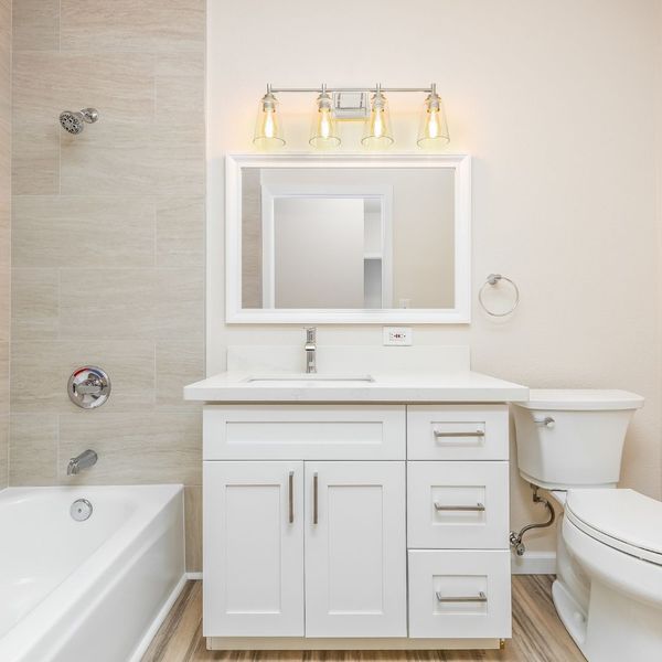 updated bathroom