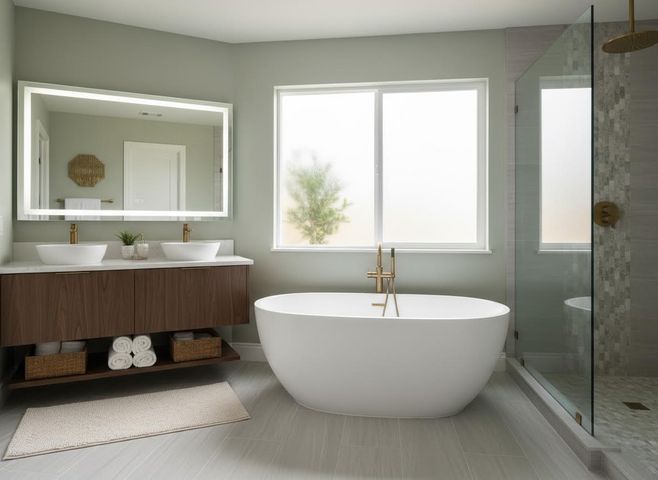 updated bathroom