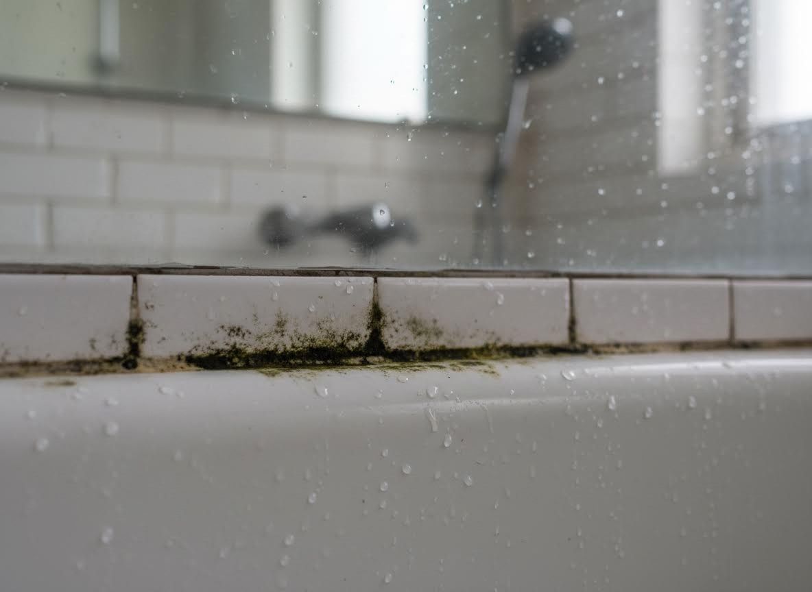 mold in a bathroom